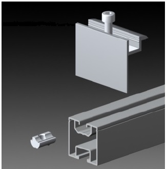 Piulite M8 cu profil special tip nut