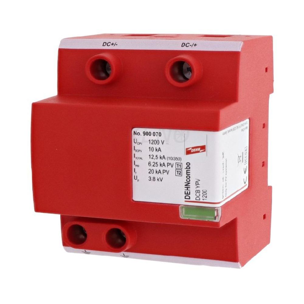 Protectie la supratensiune și fulger - SPD Type 1 + Type 2 DEHNcombo YPV 1200