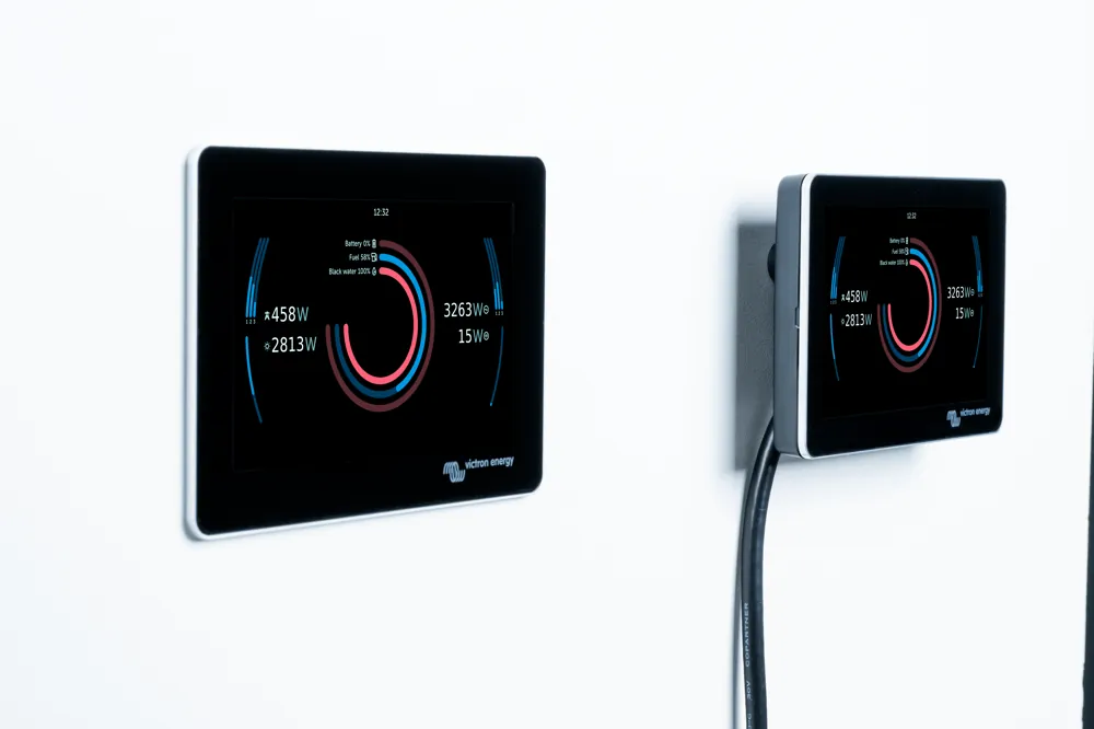 Victron Energy GX Touch 50 - flush mounted