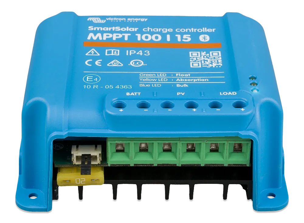 Controler solar Victron SmartSolar MPPT 12/24VDC 100/15 pentru incarcare acumulatori
