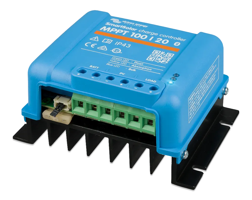 Controler solar Victron SmartSolar MPPT 12/24/48VDC 100/20 pentru incarcare acumulatori