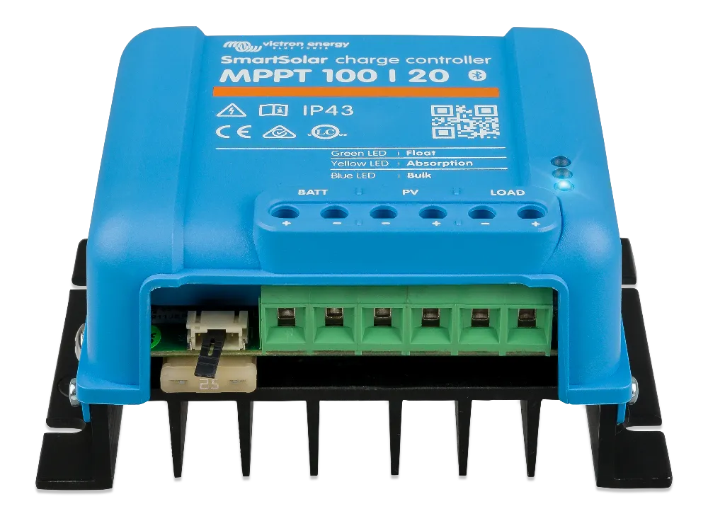 Controler solar Victron SmartSolar MPPT 12/24/48VDC 100/20 pentru incarcare acumulatori