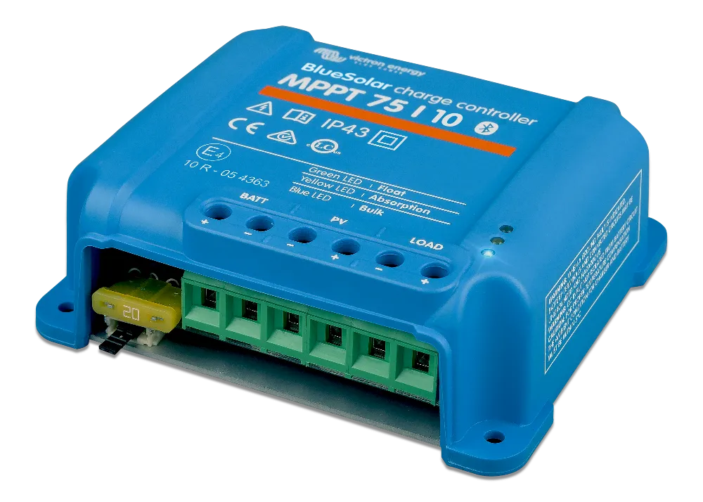 Controler solar Victron SmartSolar MPPT 12/24VDC 75/10 pentru incarcare acumulatori