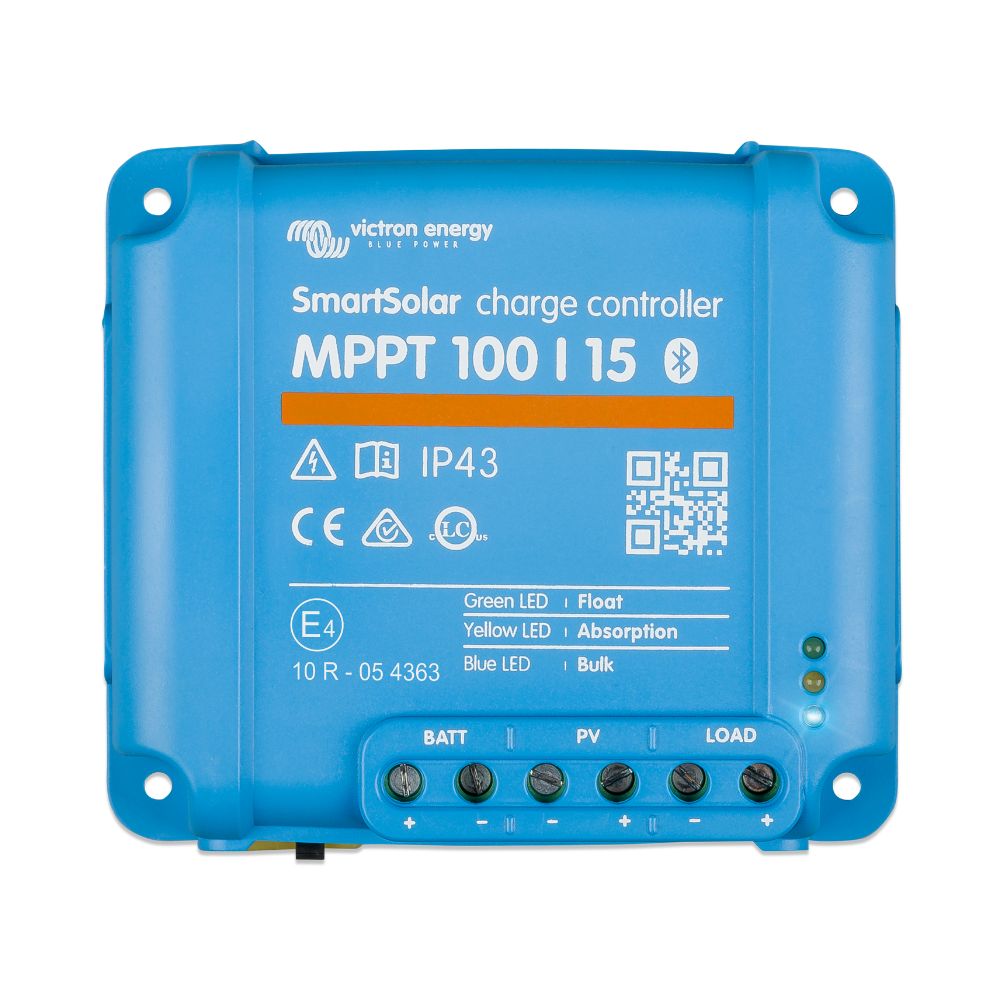 Controler solar Victron SmartSolar MPPT 12/24VDC 100/15 pentru incarcare acumulatori