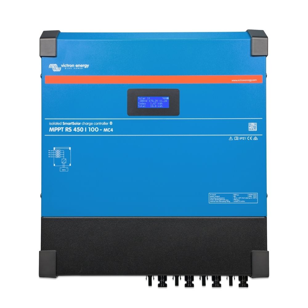 Controler solar Victron SmartSolar MPPT RS 450/100-MC4 pentru incarcare acumulatori