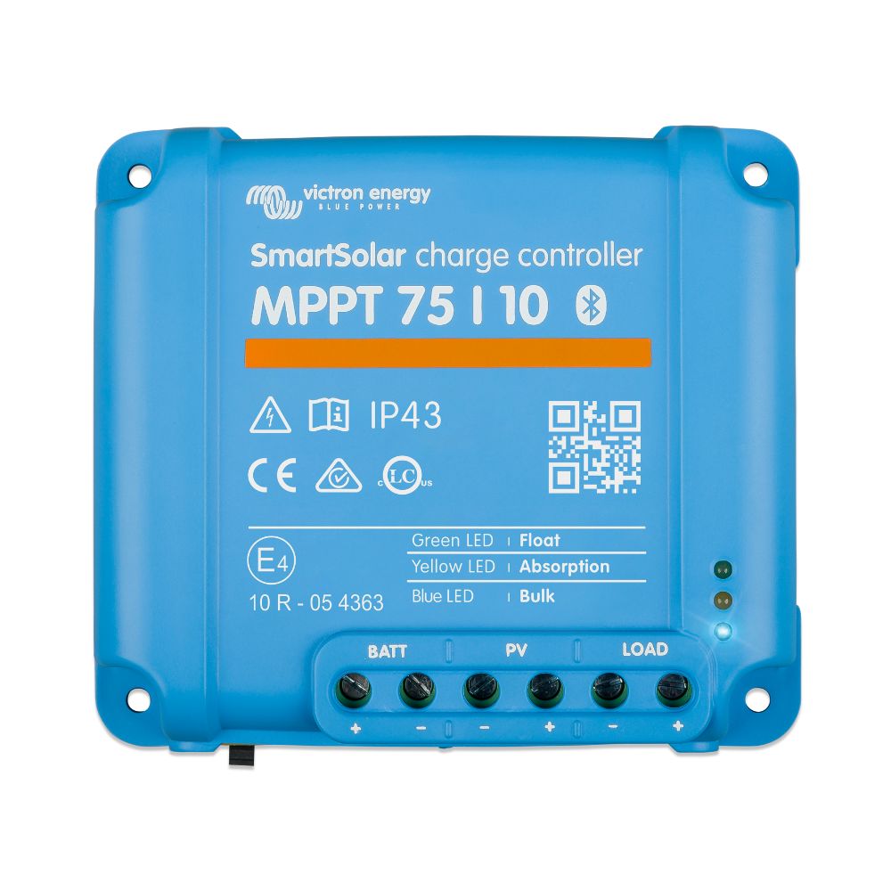 Controler solar Victron SmartSolar MPPT 12/24VDC 75/10 pentru incarcare acumulatori