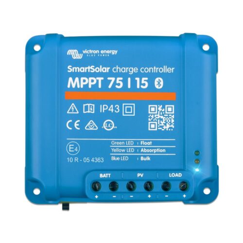 Controler solar Victron SmartSolar MPPT 12/24VDC 75/15 pentru incarcare acumulatori